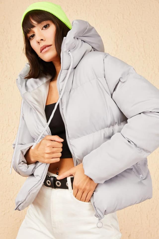 LUCCI Hooded Puffer Coat